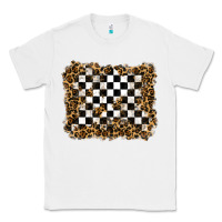 White racing leopard background Classic Tee - RanaPortraitStore