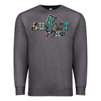 Charcoal Heather aunt vibes Premium Sweatshirt - SublimationCraftShop