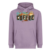 Lavender but first coffee Heavyweight Hoodie - Zillion Design Studio