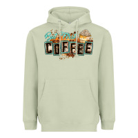 Matcha but first coffee Heavyweight Hoodie - Zillion Design Studio