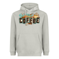 Moon Dust but first coffee Heavyweight Hoodie - Zillion Design Studio