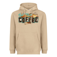Mushroom but first coffee Heavyweight Hoodie - Zillion Design Studio
