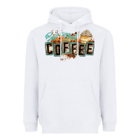 White but first coffee Heavyweight Hoodie - Zillion Design Studio