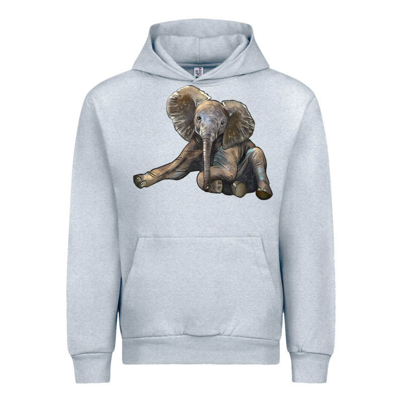 Baby Elephant Urban Hoodie by LillyAllenDesigns | Teevron