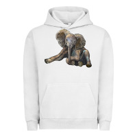 Pigment Lunar Rock Baby Elephant Urban Hoodie - LillyAllenDesigns