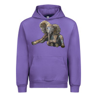 Tulip Baby Elephant Urban Hoodie - LillyAllenDesigns