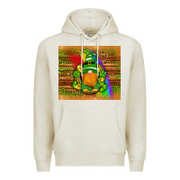 Oatmeal Heather st patricks gnomes rainbow Premium Hoodie - Artiststas