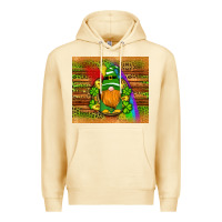 Pina Colada st patricks gnomes rainbow Premium Hoodie - Artiststas