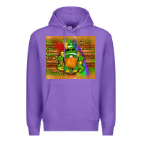 Purple st patricks gnomes rainbow Premium Hoodie - Artiststas