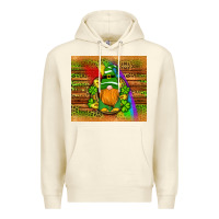 Sandshell st patricks gnomes rainbow Premium Hoodie - Artiststas