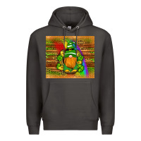 Smoke st patricks gnomes rainbow Premium Hoodie - Artiststas
