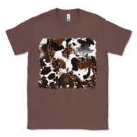 Chestnut leopard cowhide background Classic Tee - RanaPortraitStore