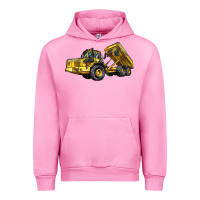 Fuchsia Pink Articulated Hauler Urban Hoodie - LillyAllenDesigns
