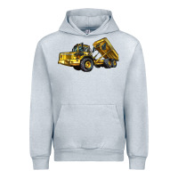 Heather Grey Articulated Hauler Urban Hoodie - LillyAllenDesigns