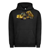 Pigment Black Articulated Hauler Urban Hoodie - LillyAllenDesigns