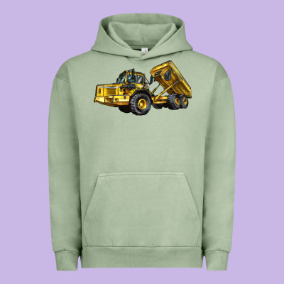 Articulated Hauler Urban Hoodie Designed By Lillyallendesigns