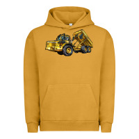 Pigment Peanut Butter Articulated Hauler Urban Hoodie - LillyAllenDesigns