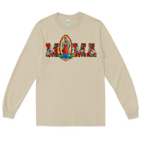 Mushroom mama our lady of guadalupe Long Sleeve Tee - BarkalooDesign