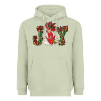 Matcha christmas joy with rooster Heavyweight Hoodie - RanaPortraitStore