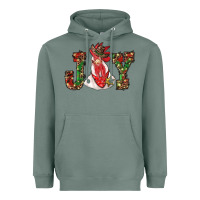Sage christmas joy with rooster Heavyweight Hoodie - RanaPortraitStore
