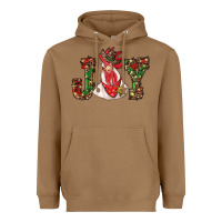 Toasted Coconut christmas joy with rooster Heavyweight Hoodie - RanaPortraitStore