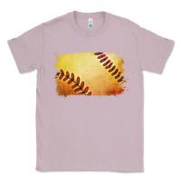 Lilac softball brushstroke Classic Tee - RanaPortraitStore
