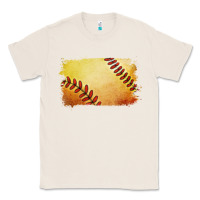 Natural softball brushstroke Classic Tee - RanaPortraitStore