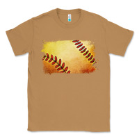 Toasted Coconut softball brushstroke Classic Tee - RanaPortraitStore