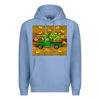 Colony Blue St Patricks day truck Premium Hoodie - Artiststas