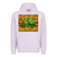 Lilac St Patricks day truck Premium Hoodie - Artiststas