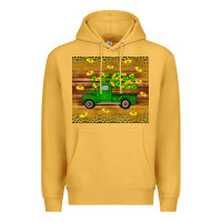 Mustard St Patricks day truck Premium Hoodie - Artiststas