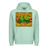 Seafoam St Patricks day truck Premium Hoodie - Artiststas