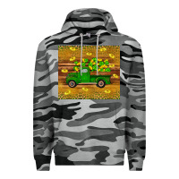Slate Camo St Patricks day truck Premium Hoodie - Artiststas