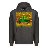Smoke St Patricks day truck Premium Hoodie - Artiststas