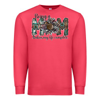 Cardinal being a mom makas my life complete Premium Sweatshirt - SublimationCraftShop