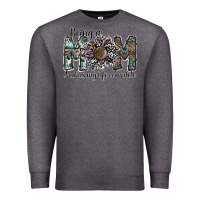 Charcoal Heather being a mom makas my life complete Premium Sweatshirt - SublimationCraftShop