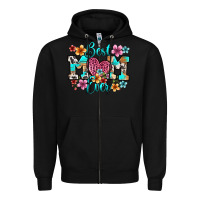 Black best mom ever Zipper Hoodie - RanaPortraitStore