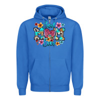 True Royal best mom ever Zipper Hoodie - RanaPortraitStore