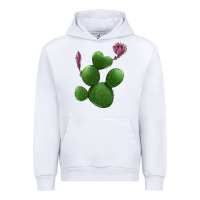 White heart cactus Urban Hoodie - Jasminsmagicworld
