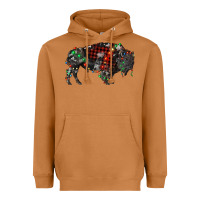 Meerkat christmas bison Heavyweight Hoodie - RanaPortraitStore