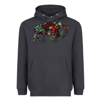 Smoke christmas bison Heavyweight Hoodie - RanaPortraitStore