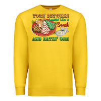 Lemon torn between lookin like a snack and eatin one Premium Sweatshirt - FaDigitalArtStudio