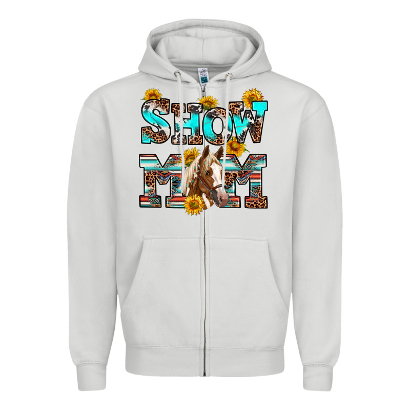 Show Mom Horse Zipper Hoodie by RanaPortraitStore | Teevron