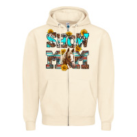 Sandshell show mom horse Zipper Hoodie - RanaPortraitStore