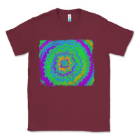 Burgundy tie dye backround Classic Tee - RanaPortraitStore