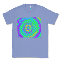 Colony Blue tie dye backround Classic Tee - RanaPortraitStore