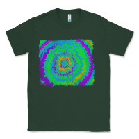 Sports Green tie dye backround Classic Tee - RanaPortraitStore