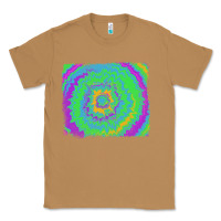 Toasted Coconut tie dye backround Classic Tee - RanaPortraitStore