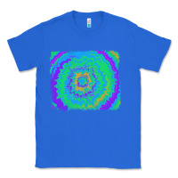 True Royal tie dye backround Classic Tee - RanaPortraitStore