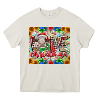 Love Christmas Cow Heavy Core Tee | Teevron